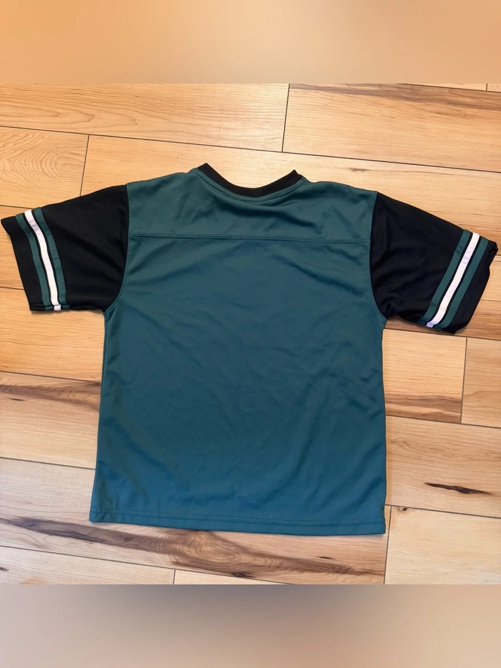 NFL Philadelphia Eagles Kids Green & Black Jersey Tee